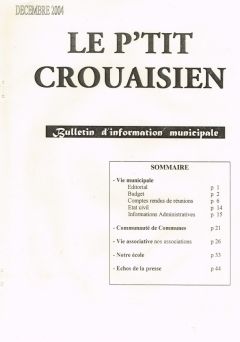 Bulletin municipal - 2004