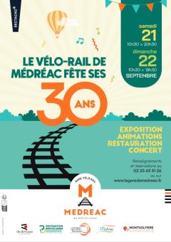 Gare vélo-rail de Médréac : les 30 ans du vélo-rail